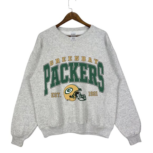 Green Bay Packers 1921 Crewneck Sweatshirt, VIntage Style, S - 3XL - Picture 1 of 2